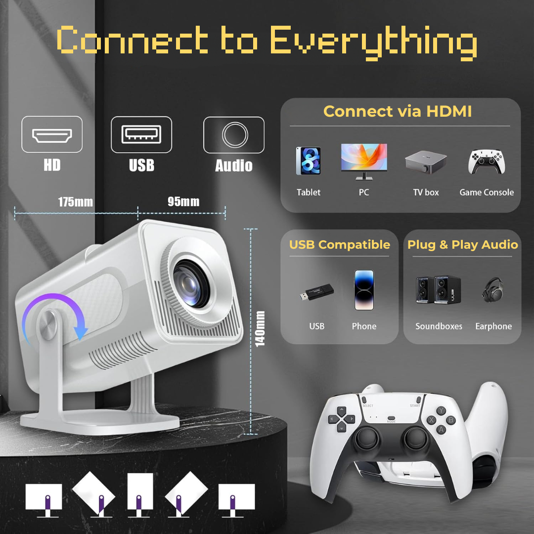 PixelTime™ – Projector + 10K Classic Games