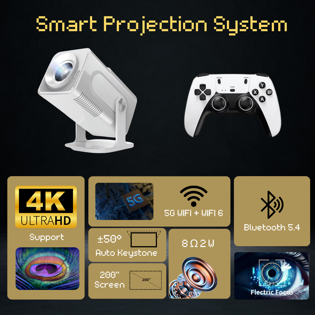 PixelTime™ – Projector + 10K Classic Games